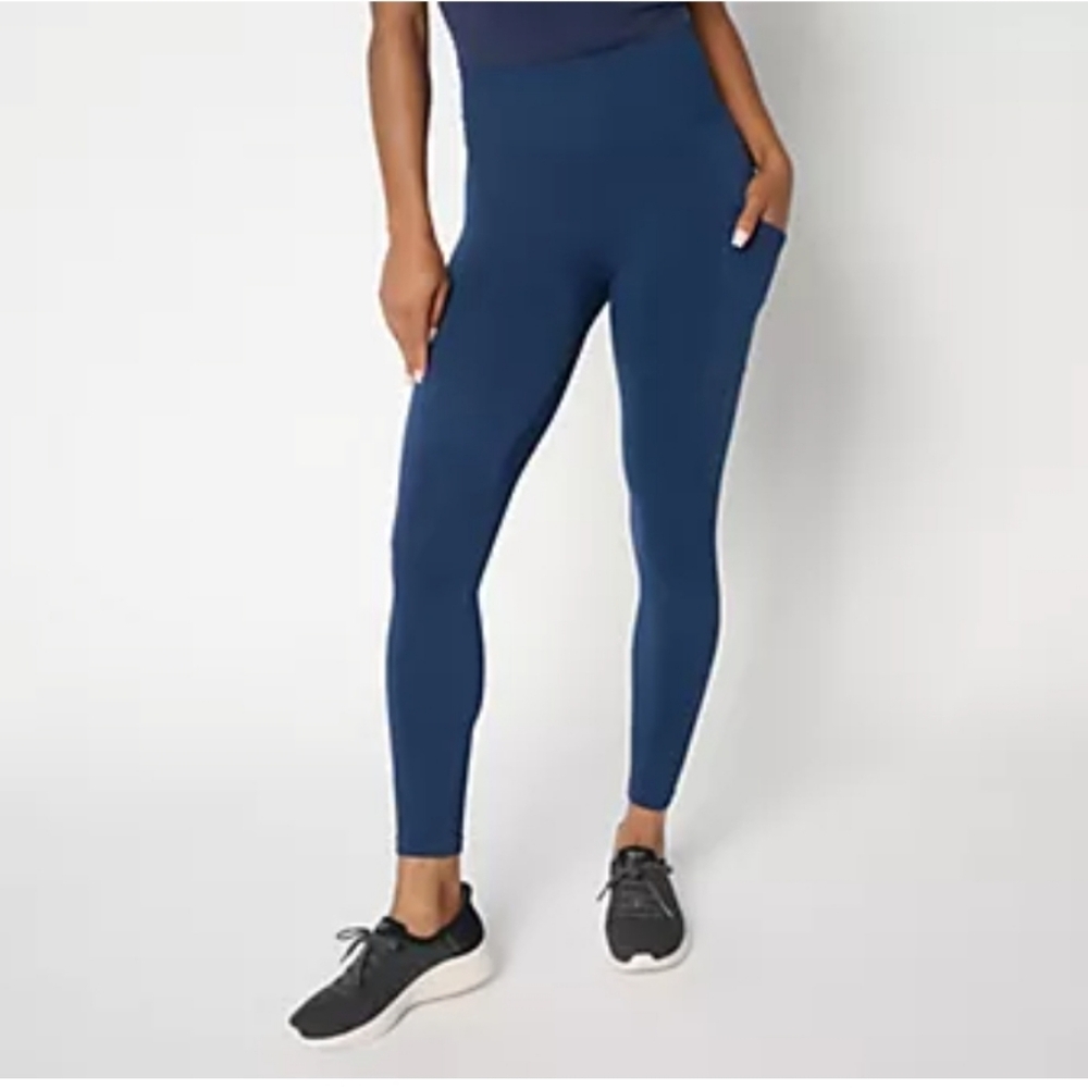 Tommie Copper Seamless Compression Leggings w/ Side Pocket
